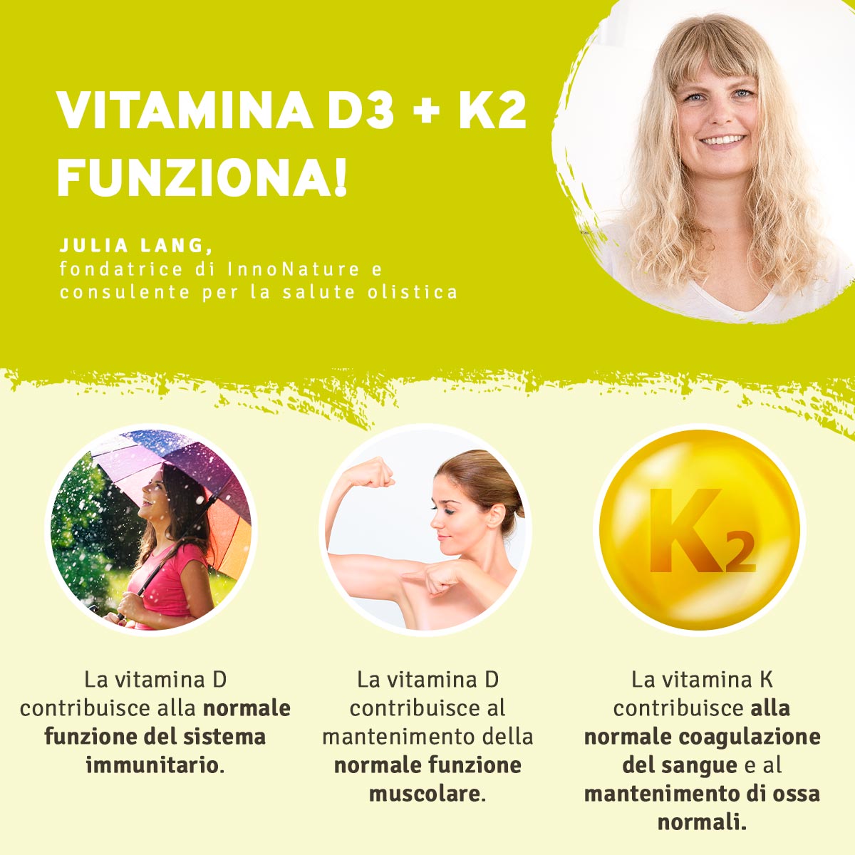 Vitamina D3 + K2 in gocce