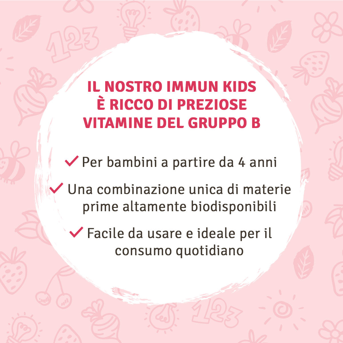 Difesa sistema immunitario: Per bambini, barbabietola rossa, beta-glucano, germogli di grano saraceno ed acerola, in polvere