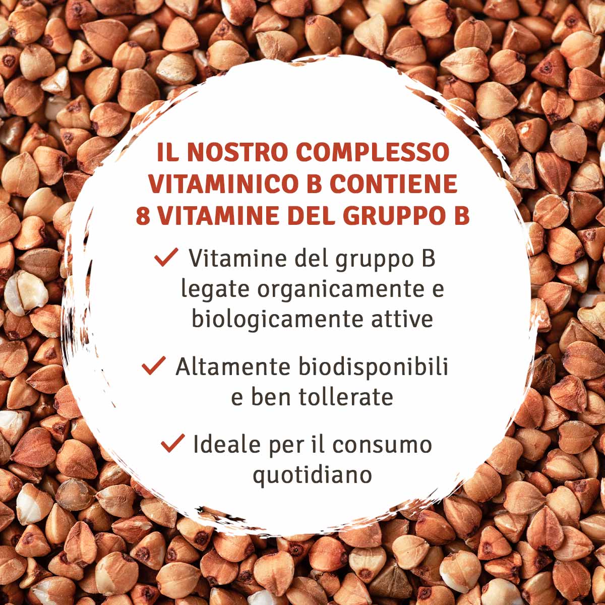 Germogli di grano saraceno: Le vitamine B naturali, in capsule