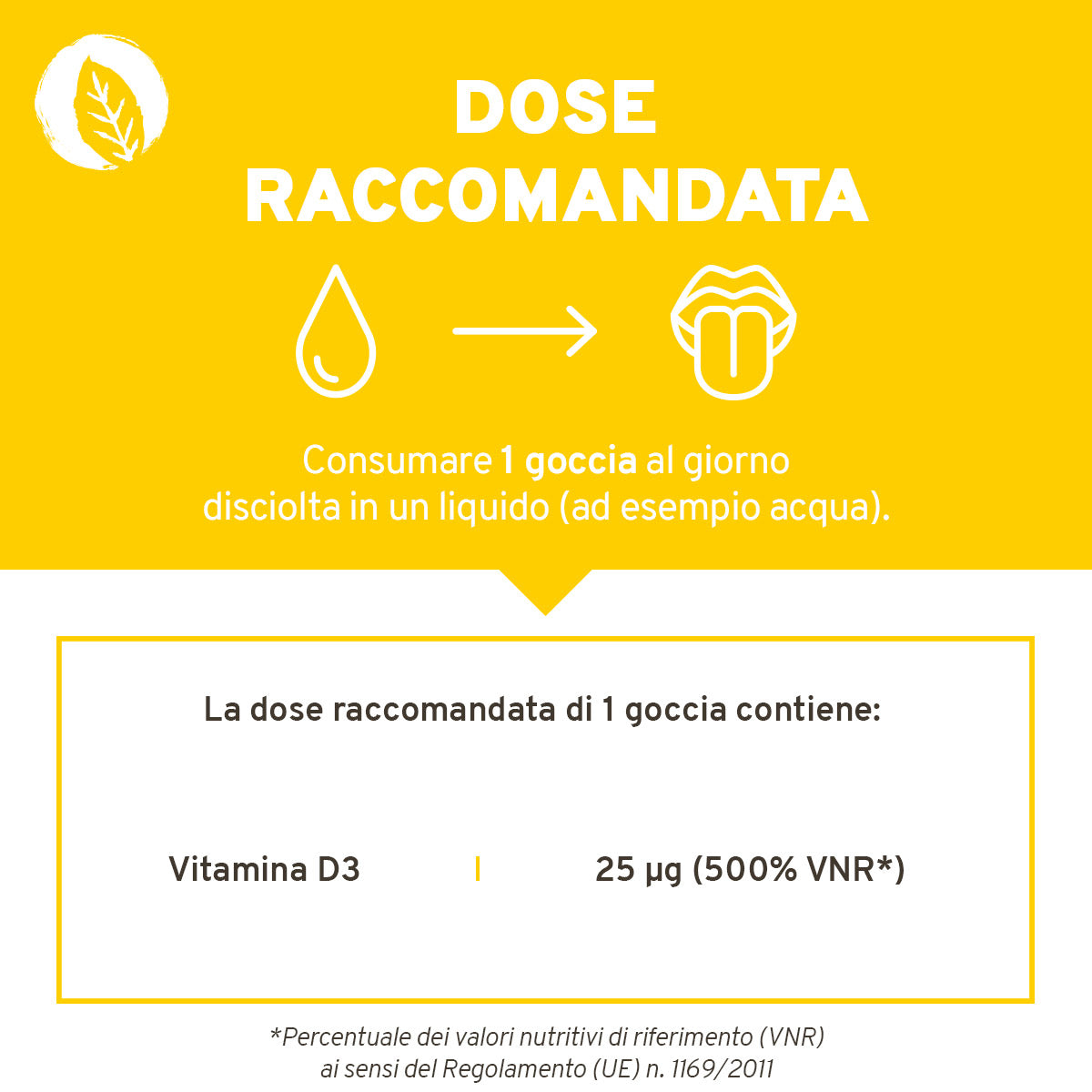 Vitamina del sole: Vitamina D3, in gocce